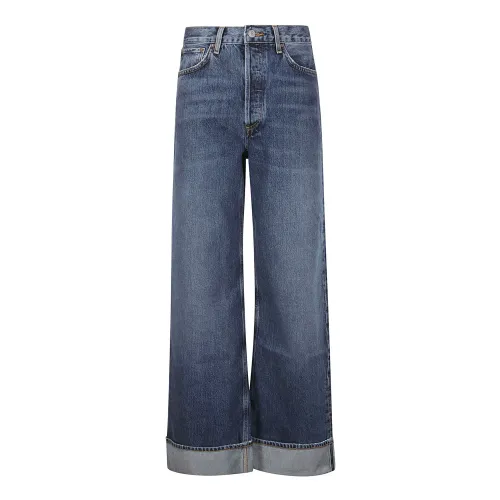 Agolde , Women Control Jeans ( Cotton) ,Blue female, Sizes: