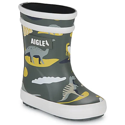 Aigle  BABY FLAC PLAY2  boys's Children's Wellington Boots in Grey