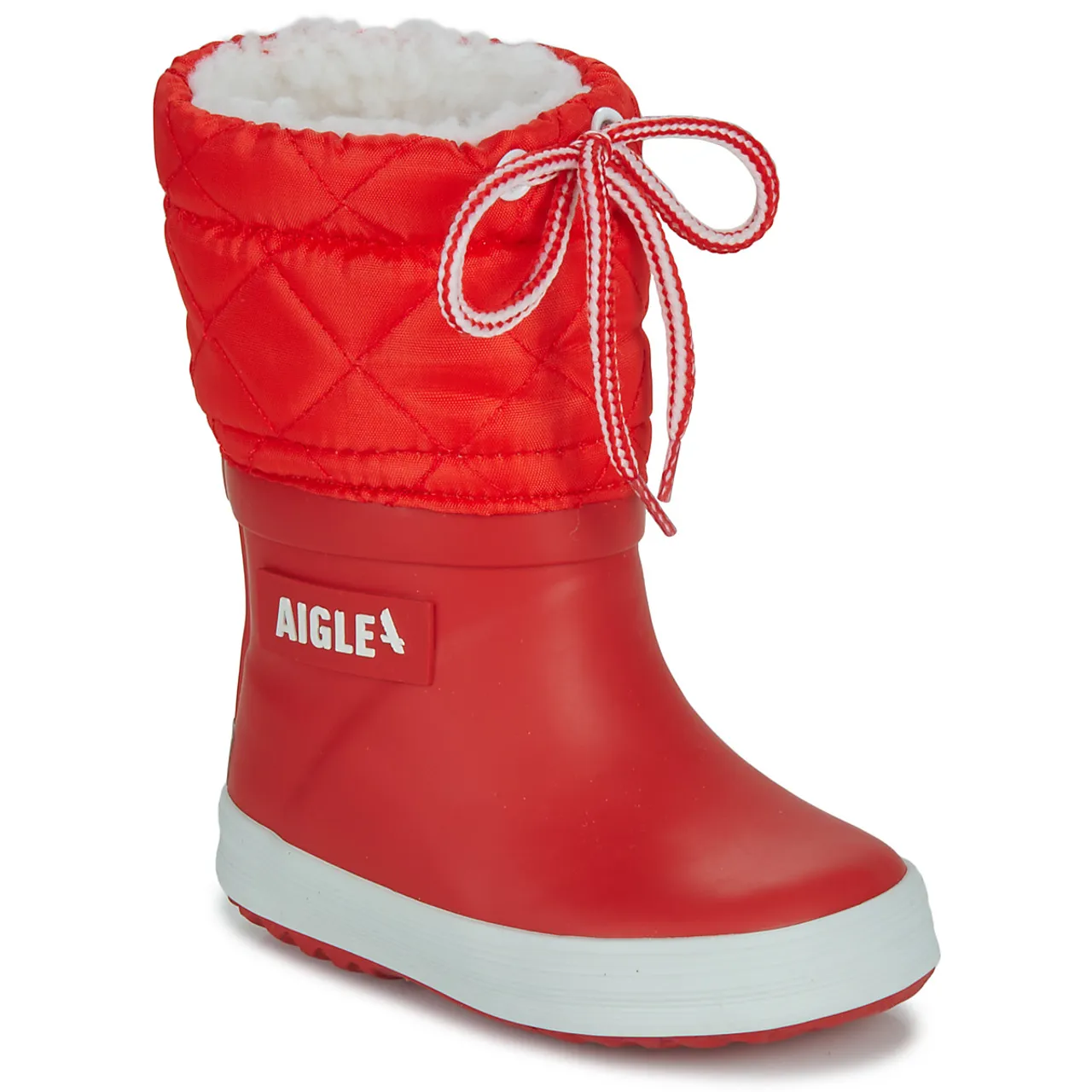 Aigle  GIBOULEE  boys's Children's Wellington Boots in Red