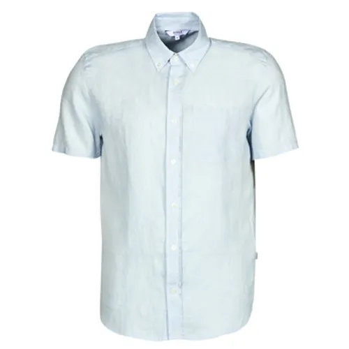 Aigle  ISS22MSHI01  men's Short sleeved Shirt in Blue