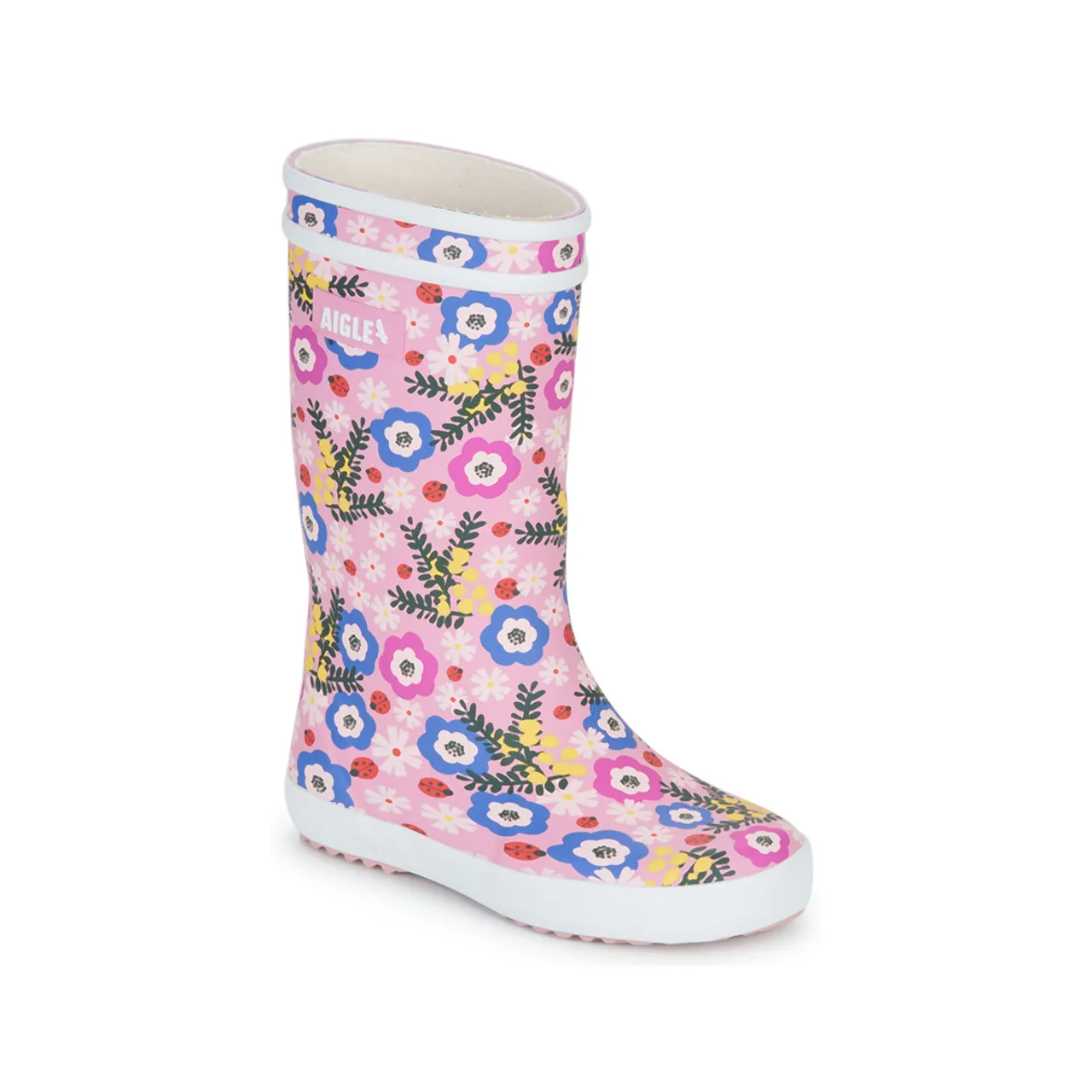 Aigle  LOLLY POP PLAY2  girls's Children's Wellington Boots in Pink