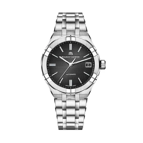 Aikon Automatic Date 39mm Mens Watch Black