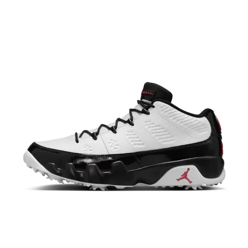 Air Jordan 9 G Golf Shoes - White - Leather