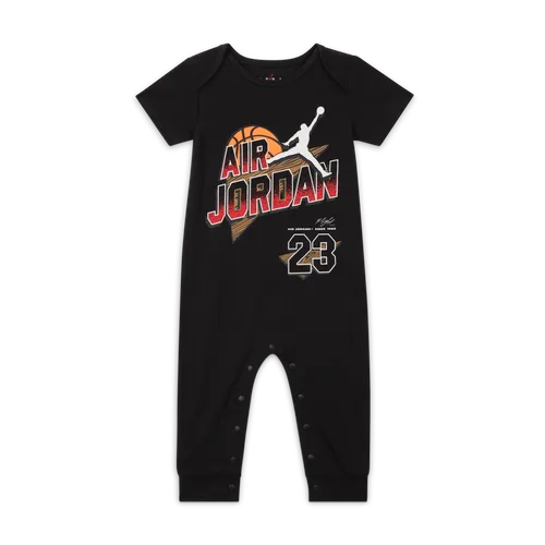 Air Jordan Flight Baby (12–24M) Graphic Romper - Black - Polyester