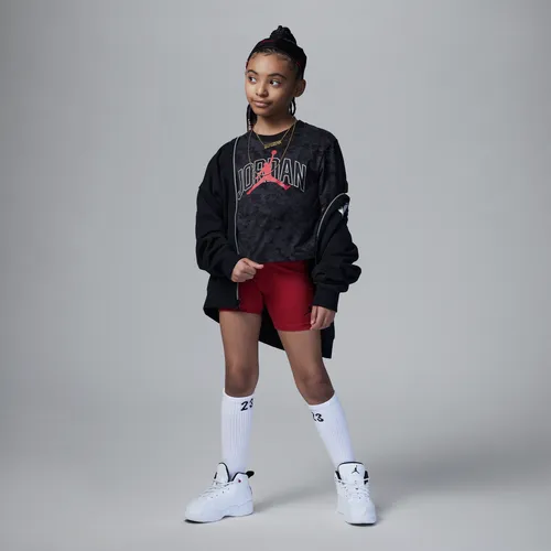 Air Jordan Flight Bike Shorts Set Younger Kids' 2-piece Set - Red - Polyester