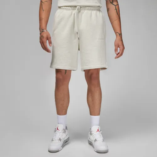 Air Jordan Wordmark Men's Fleece Shorts - Brown - Cotton