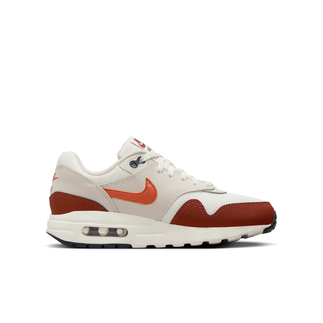 Air Max 1 Older Kids' Shoes - White