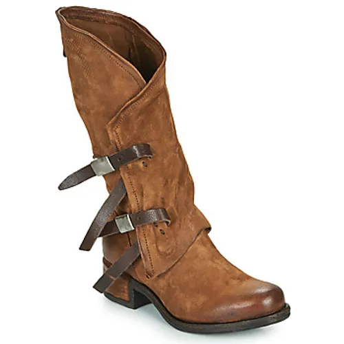 Airstep / A.S.98  ISPERIA BUCKLE  women's High Boots in Brown