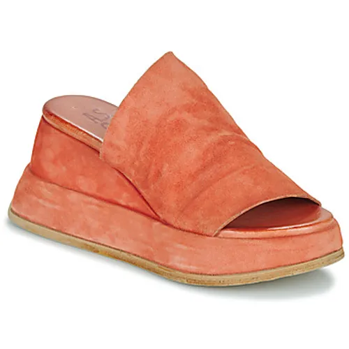 Airstep / A.S.98  REAL MULES  women's Mules / Casual Shoes in Orange