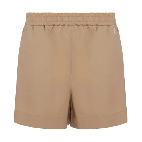 Akep , Bermuda Sand Casual Shorts ,Beige female, Sizes: