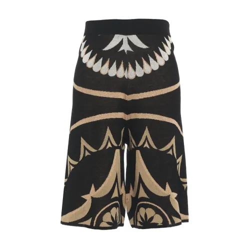 Akep , Black Shorts for Women ,Multicolor female, Sizes: