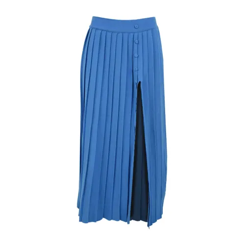 Akep , Turquoise Skirt - Gokd01077 07 Model ,Blue female, Sizes: