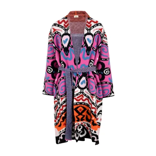 Akep , Womens Akep Coat ,Multicolor female, Sizes: