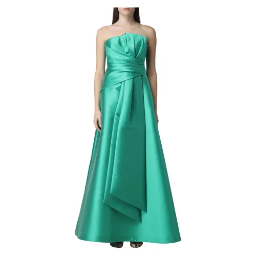 Alberta Ferretti , Maxi Dress ,Blue female, Sizes: