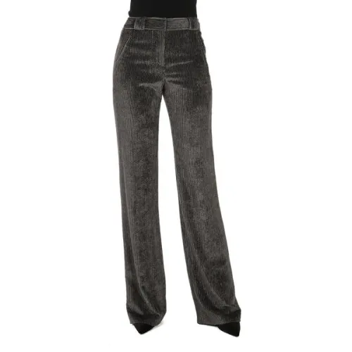 Alberta Ferretti , Stylish Grey Pants ,Gray female, Sizes: