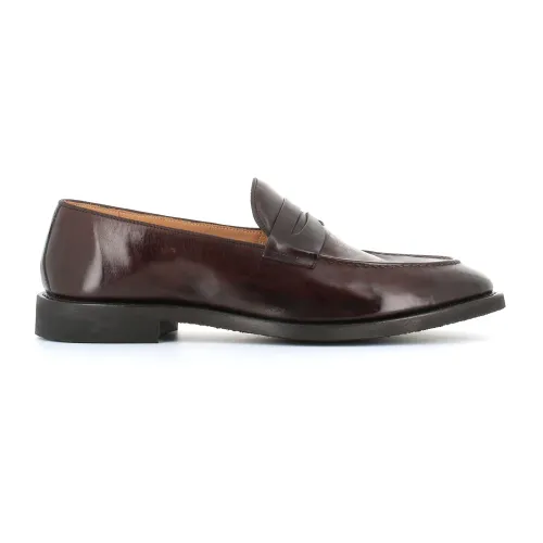 Alberto Fasciani , Flexible Leather Sandals ,Brown male, Sizes: