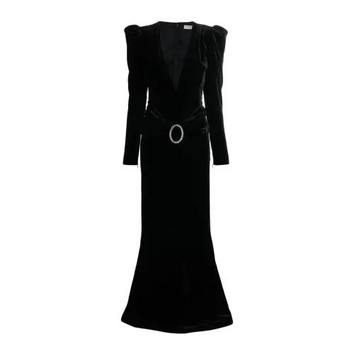Alessandra Rich , Alessandra Rich Dress Black ,Black female, Sizes: