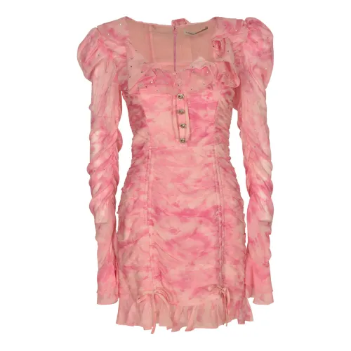 Alessandra Rich , Alessandra Rich Dresses Pink ,Pink female, Sizes: