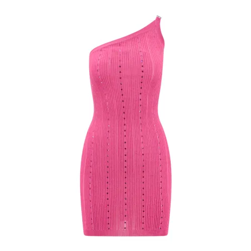 Alessandra Rich , Women Clothing Dress Pink Ss23 ,Pink female, Sizes: