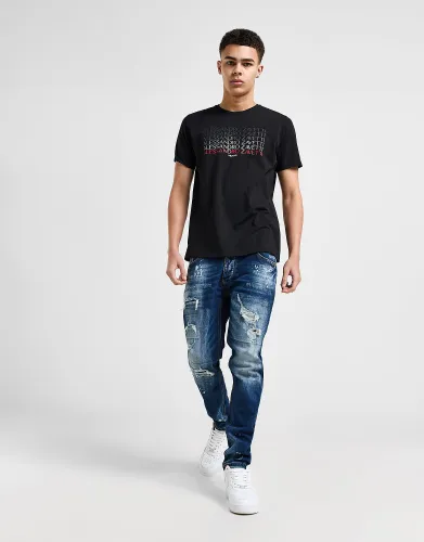 Alessandro Zavetti Torento Slim Fit Jeans - Blue - Mens