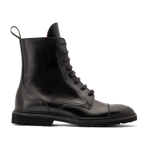 Alexander 1910 , Men Shoes Ankle Boots Nero Aw21 ,Black male, Sizes: