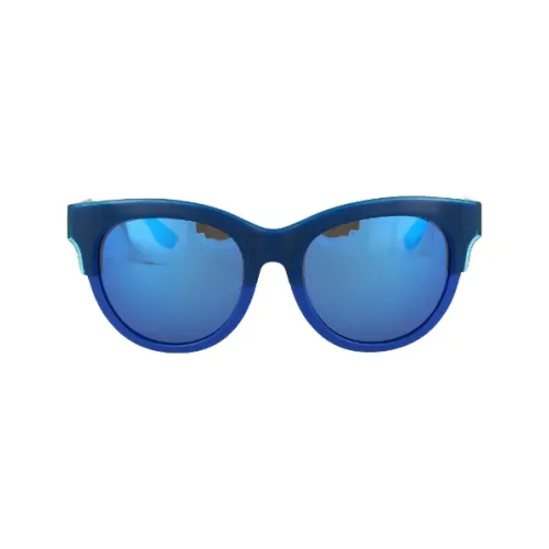 Alexander McQueen , Acetate sunglasses ,Blue female, Sizes: ONE