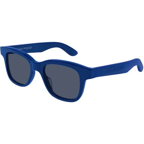 ALEXANDER MCQUEEN Alexander Mcqueen Sunglasses Am0382s - Blue