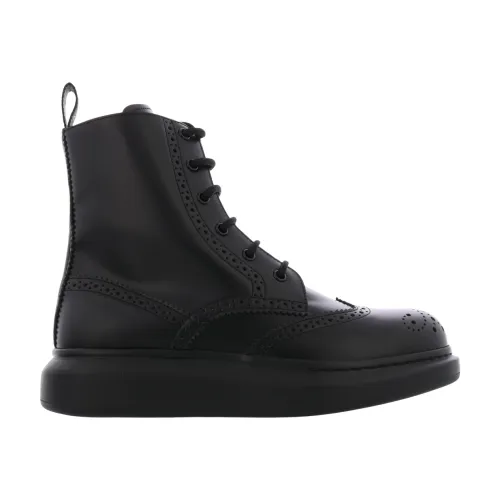 Alexander McQueen , Ankle Boots ,Black male, Sizes: