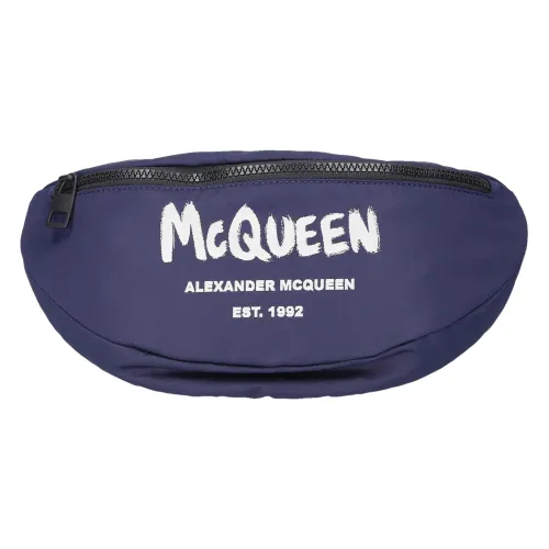 Alexander McQueen , Belt Bags ,Blue unisex, Sizes: ONE SIZE