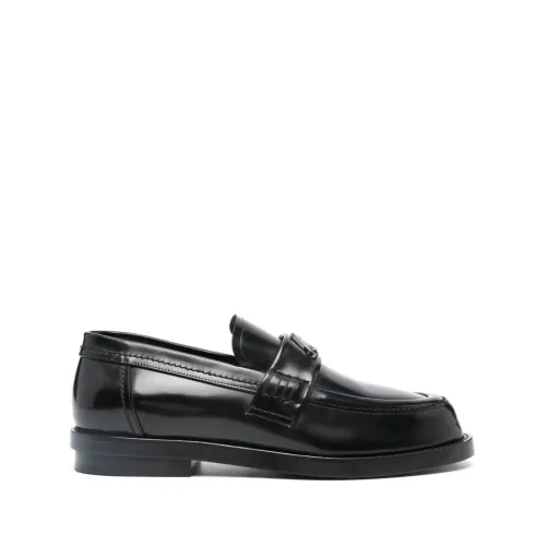 Alexander McQueen , Black Chelsea Flat Shoes ,Black male, Sizes: