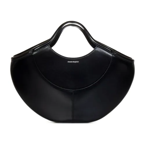 Alexander McQueen , Black Handbag Ss24 ,Black female, Sizes: ONE SIZE