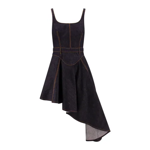 Alexander McQueen , Blue Sleeveless Dress Ss23 ,Blue female, Sizes: