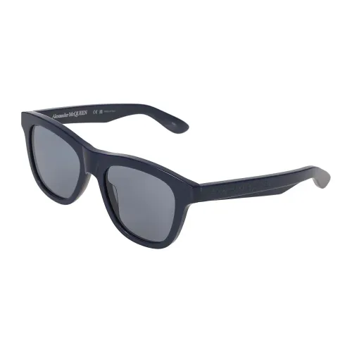 Alexander McQueen , Blue Sunglasses Men's Fashion Aw22 ,Black male, Sizes: ONE