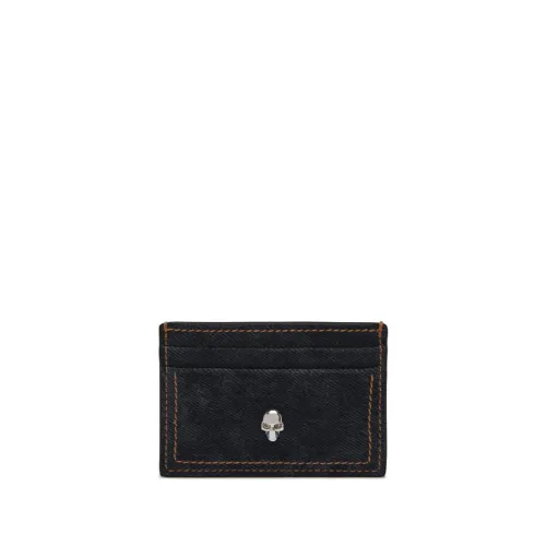Alexander McQueen , Blue Wallet with Central Compartment ,Blue female, Sizes: ONE SIZE