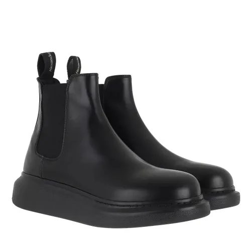 Alexander McQueen Boots & Ankle Boots - Chelsea Boots Leather - black - Boots & Ankle Boots for ladies