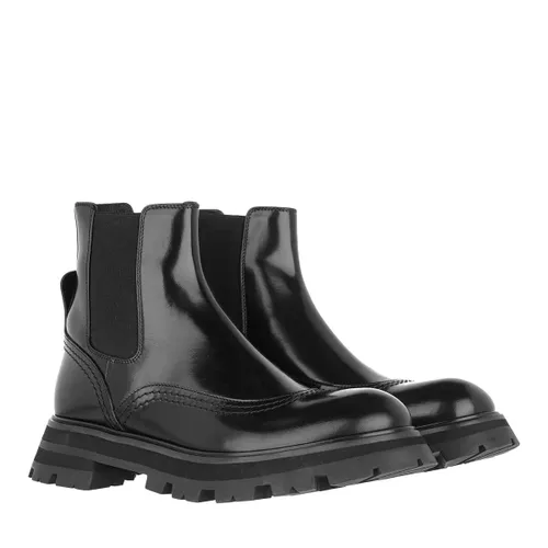 Alexander McQueen Boots & Ankle Boots - Chunky Ankle Boots Leather - black - Boots & Ankle Boots for ladies