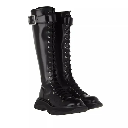 Alexander McQueen Boots & Ankle Boots - Tread Lace Up Boot - black - Boots & Ankle Boots for ladies