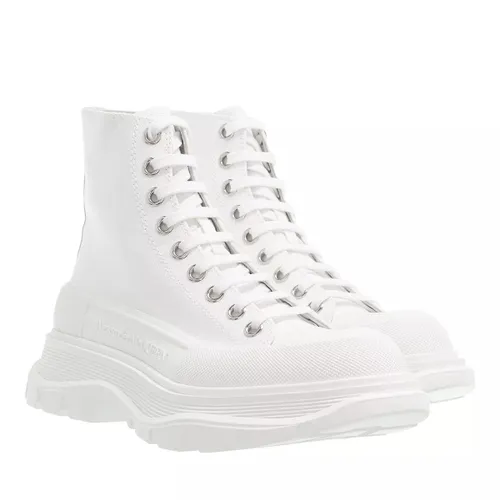 Alexander McQueen Boots & Ankle Boots - Tread Slick Sneaker Boots - white - Boots & Ankle Boots for ladies