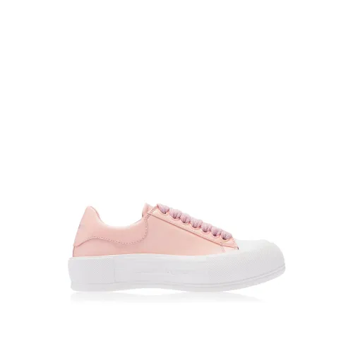 Alexander McQueen , Deck Plimsoll Sneakers ,Pink female, Sizes: