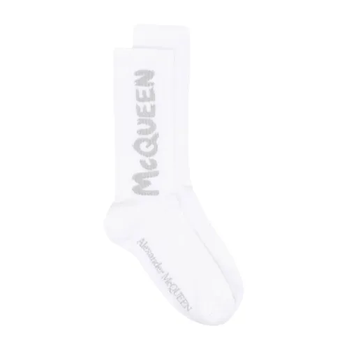 Alexander McQueen , Graffiti socks ,White female, Sizes: