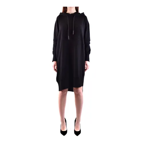 Alexander McQueen , Knit Day Dress ,Black female, Sizes: