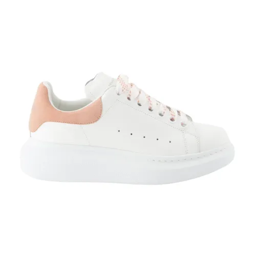 Alexander McQueen , Oversized Baskets with Lace Closure ,Pink female, Sizes: 3 UK, 8 UK, 7 UK, 5 UK, 2 1/2 UK, 4 UK, 5 1/2 UK, 4 1/2 UK, 6 UK, 3 1/2 U