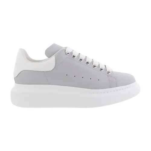 Alexander McQueen , Oversized Sneaker Grey/White ,Gray female, Sizes: