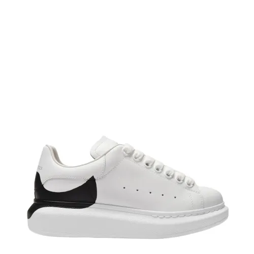 Alexander McQueen , Oversized Sneakers Men Leather Rubber ,White male, Sizes: