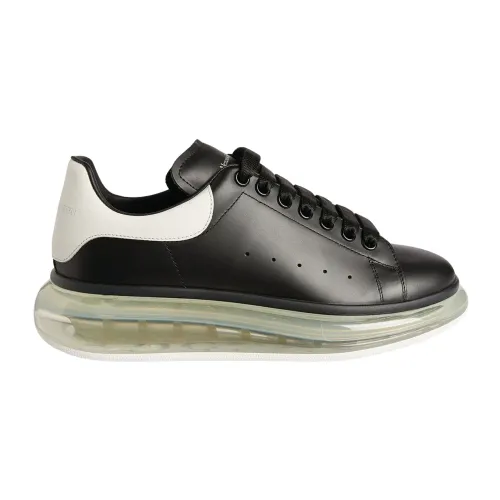 Alexander McQueen , Oversized Sneakers with Perforated Detail ,Black male, Sizes: