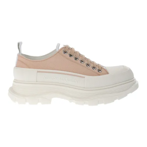 Alexander McQueen , Pink Sneakers for Women ,Pink female, Sizes: