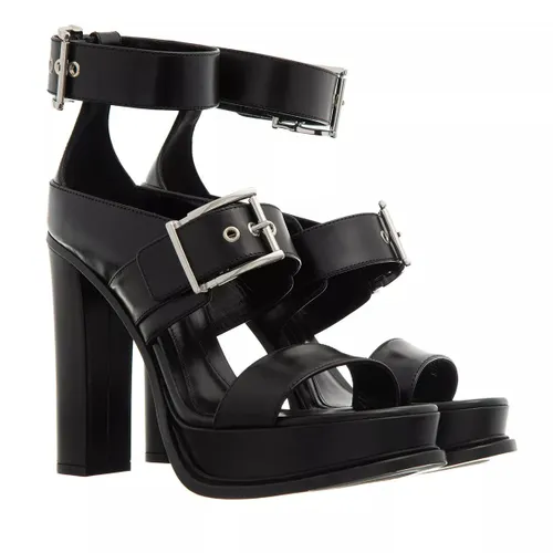 Alexander McQueen Pumps & High Heels - Sandals With Platform Soles 120 mm - black - Pumps & High Heels for ladies