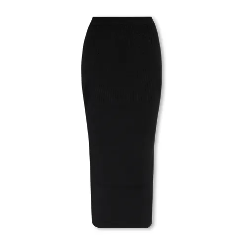Alexander McQueen , Ribbed skirt ,Black female, Sizes: