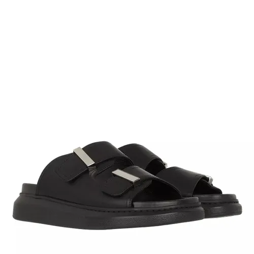 Alexander McQueen Sandals - Hybrid Mule Sandals Leather - black - Sandals for ladies