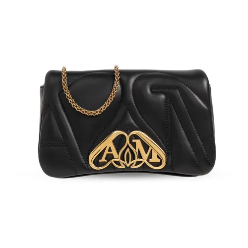 Alexander McQueen , Seal Mini shoulder bag ,Black female, Sizes: ONE SIZE